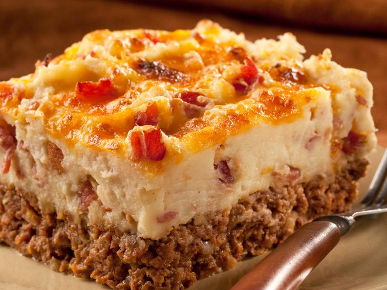 Cowboy Meatloaf and Potato Casserole Recipe Food Network