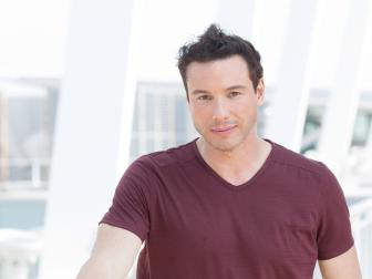 Host, Rocco Dispirito at the Staten Island restaurant "Against Da' Grill" as seen on Food Network’s Restaurant Divided.