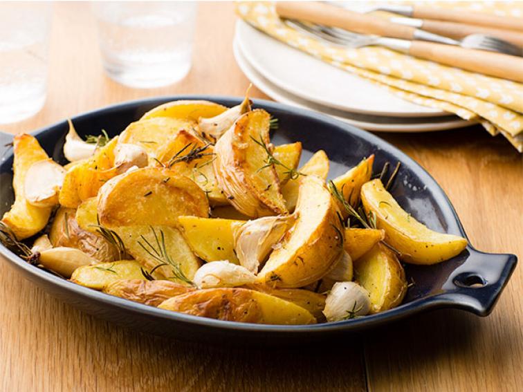Roasted Yukon Potatoes with Rosemary Recipe | Food Network Kitchen