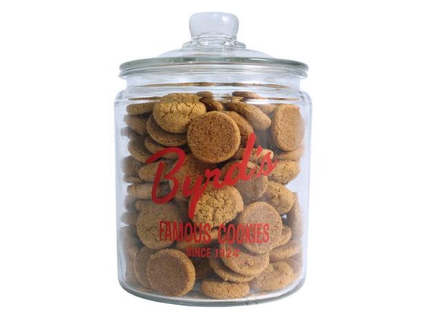 20 oz Signature Cookie Jar and 1 Lb of Cookies, Byrd Cookie Company