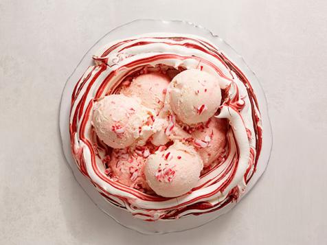Candy Cane Pavlova