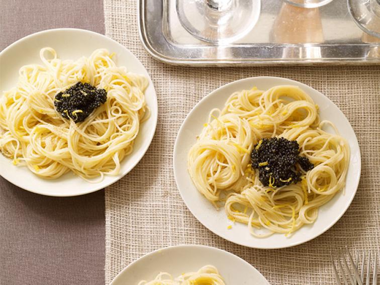 Lemon Capellini with Caviar Recipe Ina Garten Food Network