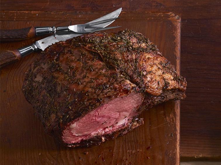 Standing Rib Roast Recipe Anne Burrell Food Network