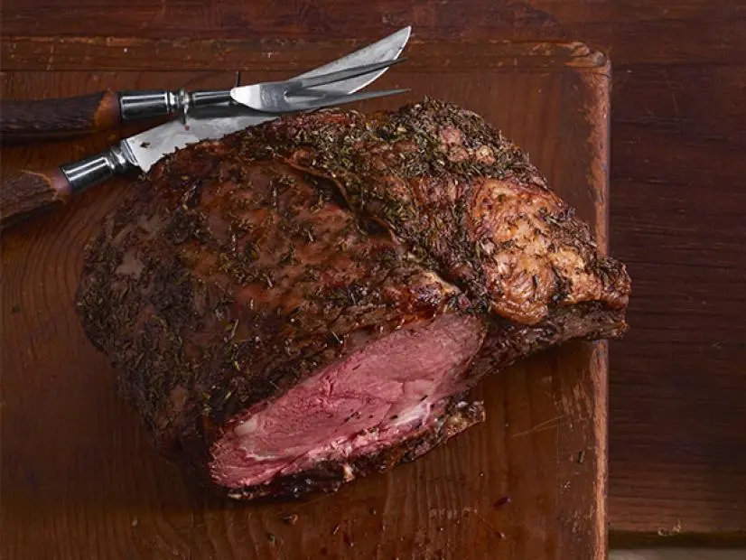 Standing Rib Roast Recipe Anne Burrell Food Network