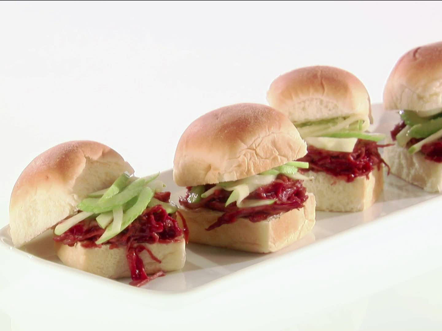 Cranberry Bbq Sauce Turkey Sliders Recipe - Chef's Resource Recipes