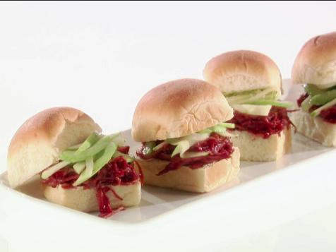 Cranberry BBQ Sauce Turkey Sliders