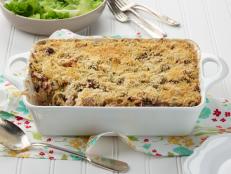 Ree Drummond's Turkey Tetrazzini for the Turkey Day Leftovers episode of The Pioneer Woman, as seen on Food Network.