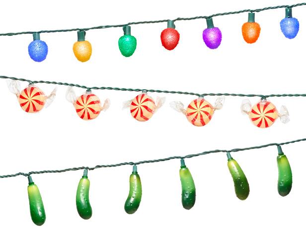 Deck the Halls with Food Lights