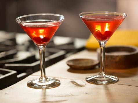 Spanish Cranberry Sparkling Martini