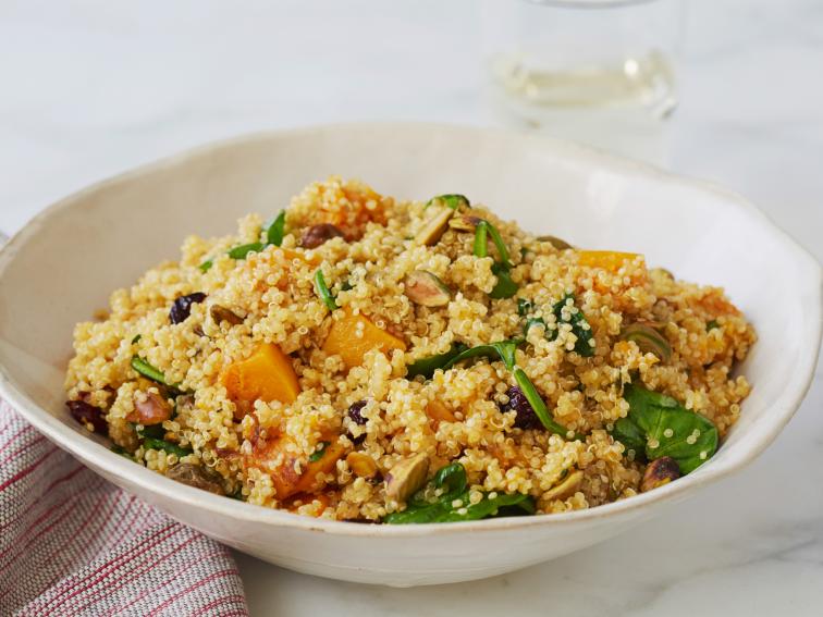 Quinoa With Roasted Butternut Squash Recipe Food Network Kitchen Food Network 9372