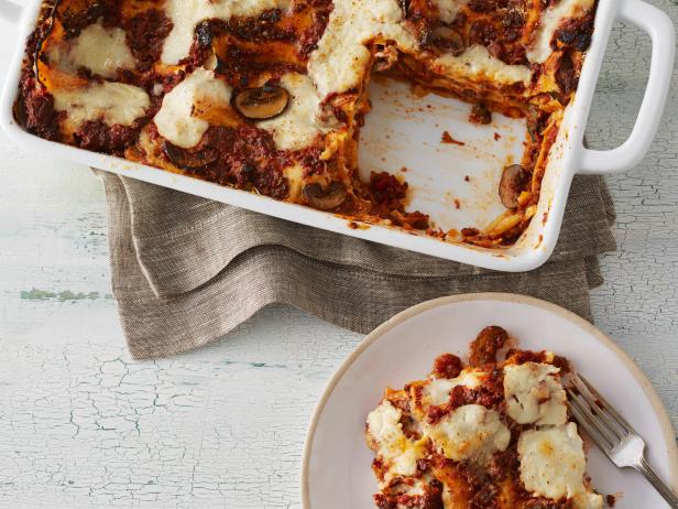Beef Mushroom Lasagna