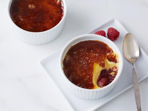 Raspberry Creme Brulee