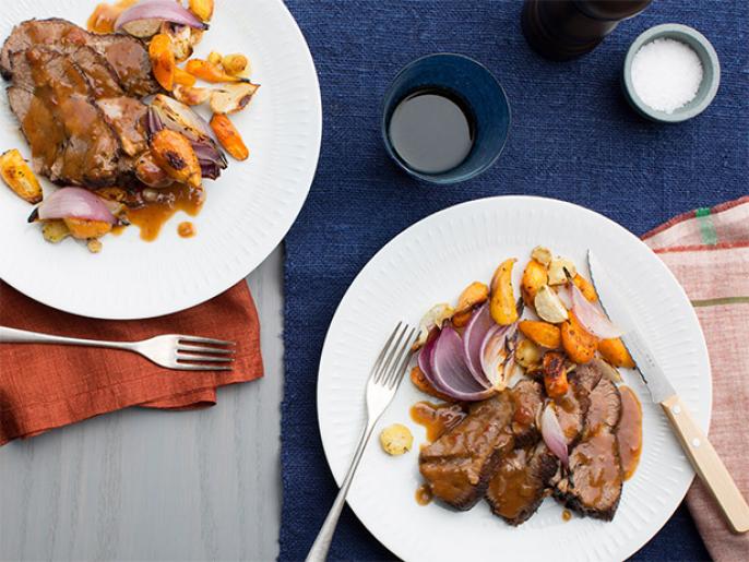 Pot Roast with Roasted Vegetables Recipe Food Network Kitchen Food Network