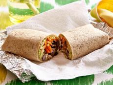 Get Food Network's recipe for Brown Rice and Bean Burrito, a quick-fix recipe ideal for Meatless Monday.