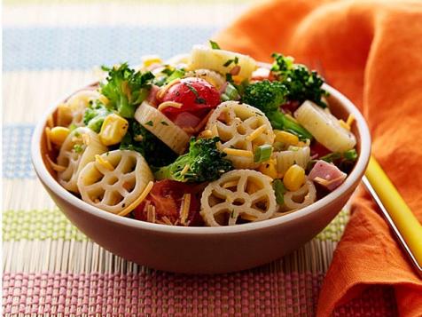 Wagon Wheel Pasta Salad