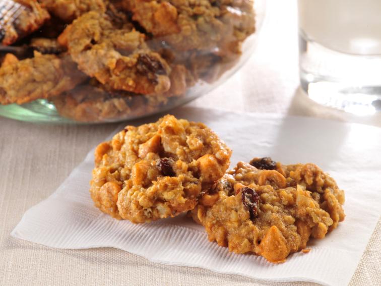 Soft ButterscotchOat Raisin Cookies Recipe Food Network