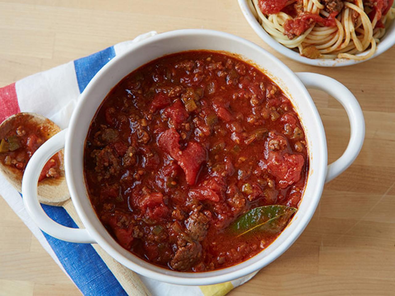 American Meat Sauce Recipe | Food Network Kitchen | Food Network