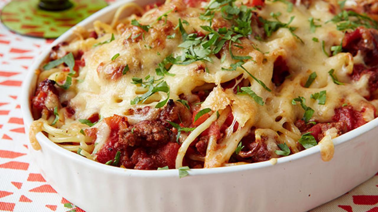 Baked Spaghetti Recipe, Food Network Kitchen