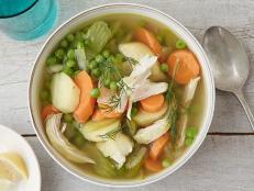 Curry powder is the secret ingredient in this easy slow-cooked soup. It adds to the depth of flavor and turns the soup golden yellow. Be generous with the cheese!