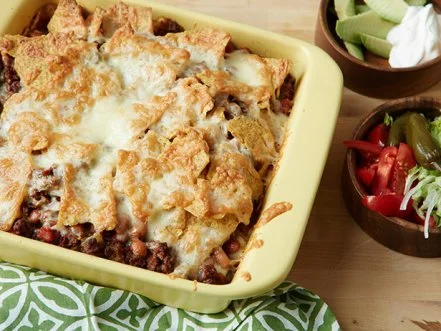 Beef and Bean Taco Casserole