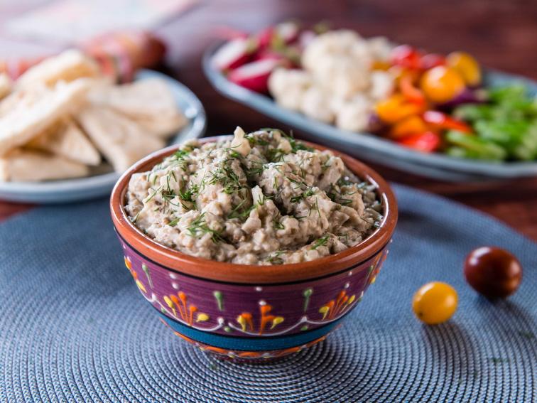 Nadia's "Salata de Eggplant Salad Spread Recipe Food Network