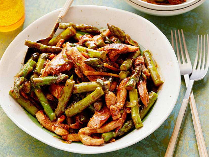 Asparagus And Chicken Stir Fry Recipe Food Network Kitchen