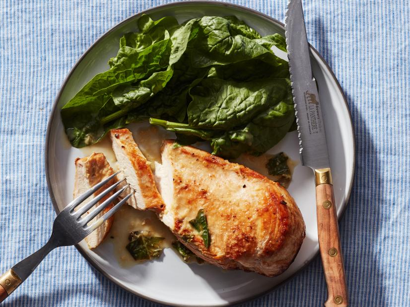 Sauteed Chicken Breasts With Fresh Herbs And Ginger Recipe Food Network Kitchen Food Network