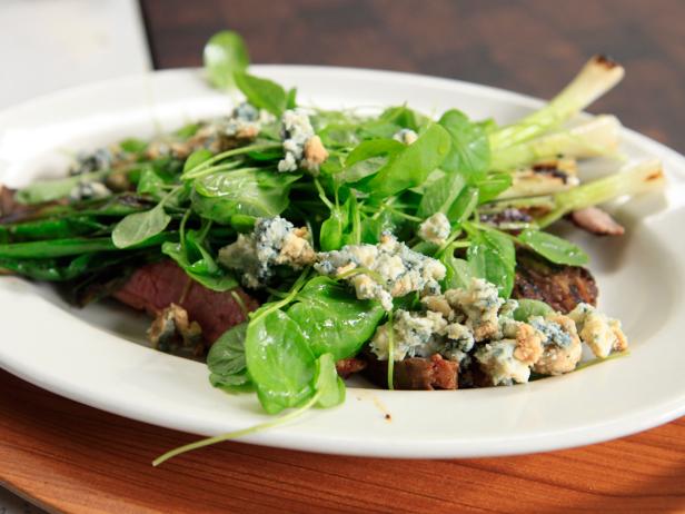 Paprika Flank Steak With Watercress Recipe Rachael Ray Food Network 