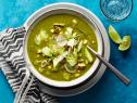 Rachael Ray's Poblano Posole for Reshoots, as seen on Food Network.