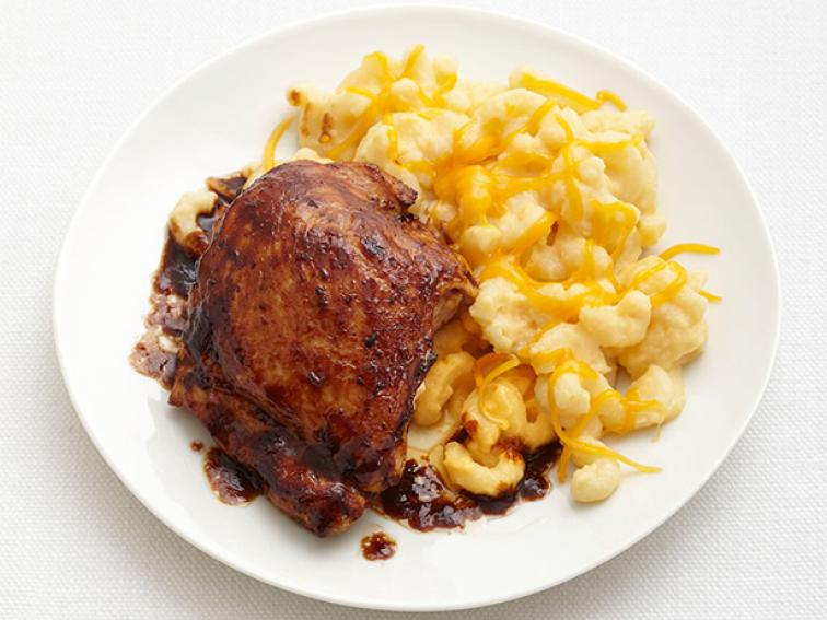 Barbecue Chicken with Mac and Cheese Recipe Food Network Kitchen