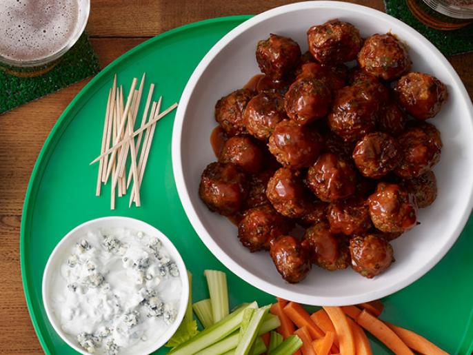 BuffaloBuffalo Meatballs Recipe Food Network Kitchen Food Network