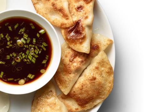Pan-Fried Pork Dumplings
