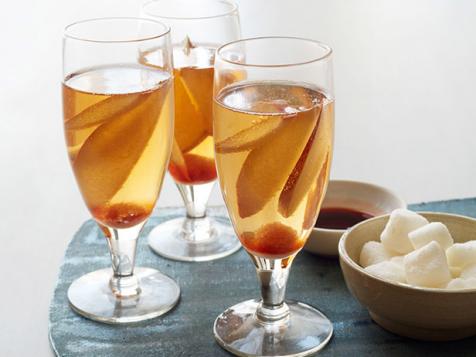 Pear-Brandy Cocktails