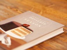 Pastry chef Jenny McCoy's book Desserts for every Season as seen on Food Network's The Kitchen, Season 1.