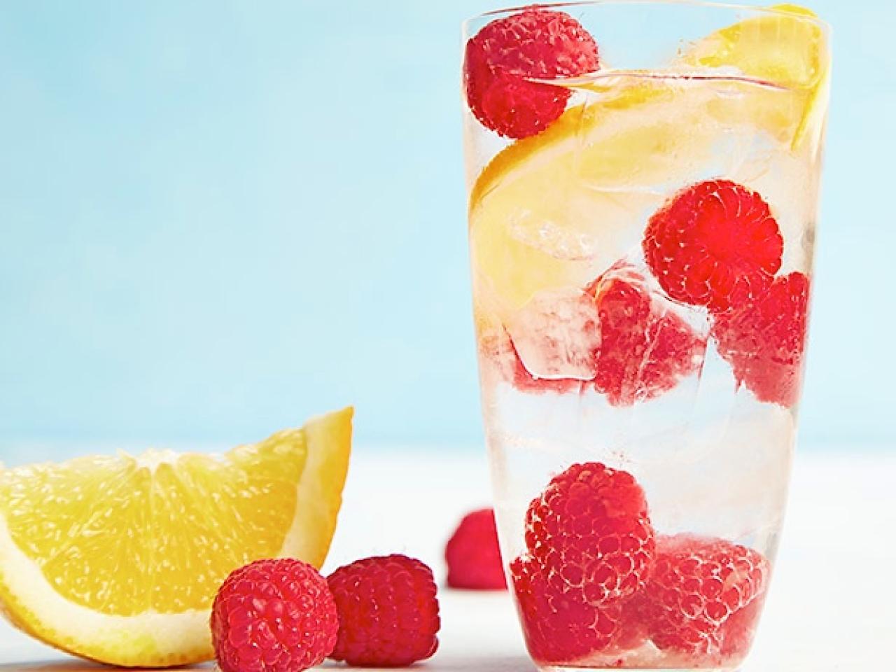 Raspberry-infused beverages