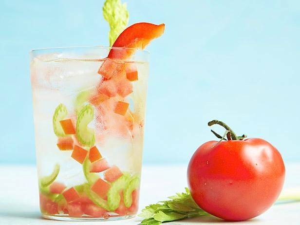 tomato-celery-pepper water