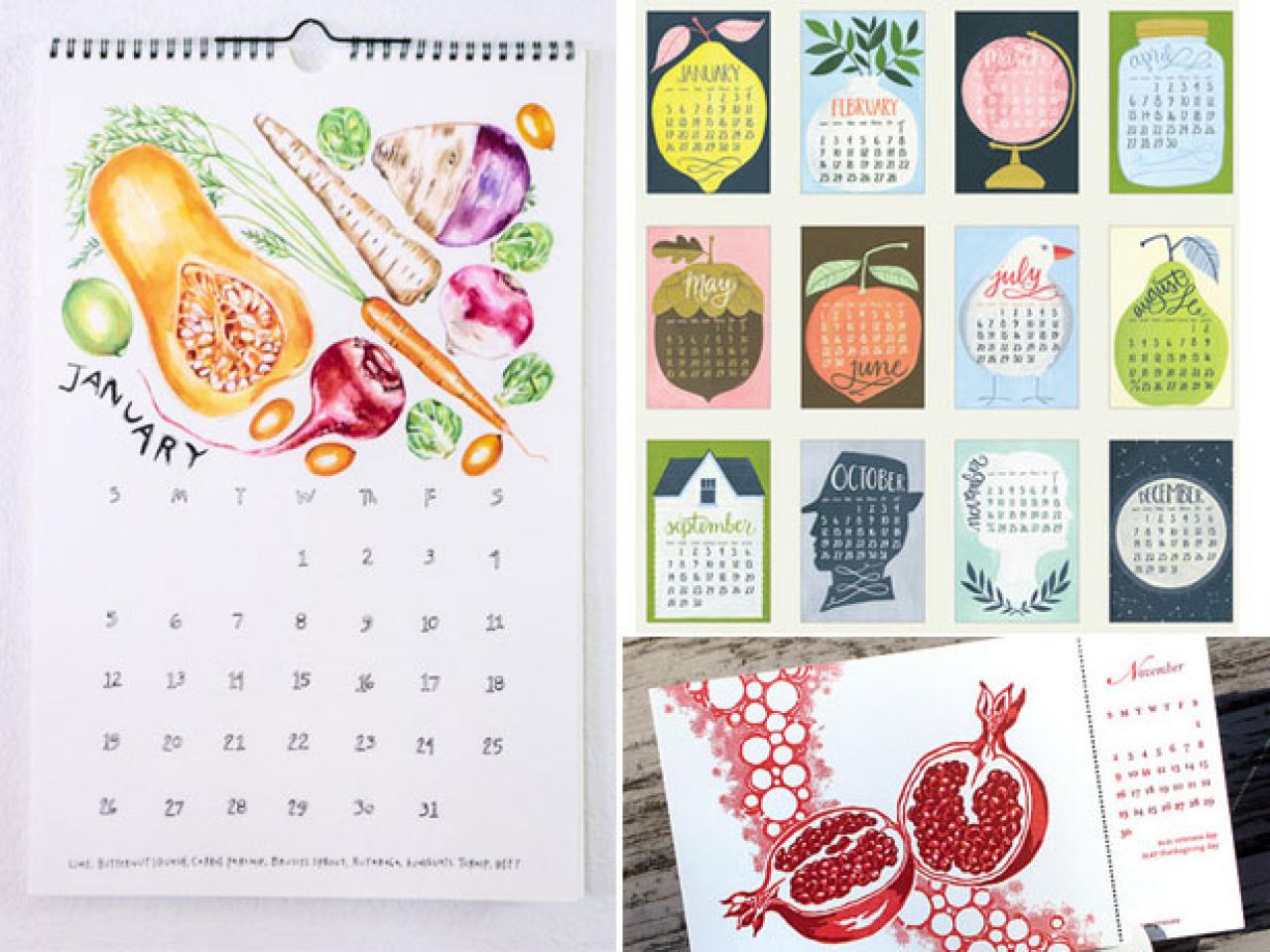 Calendars That Look Good Enough to Eat for 2014 | FN Dish - Behind-the ...