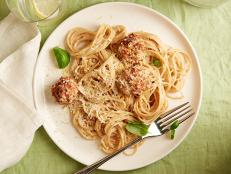 The meatballs are the star of this comforting high-fiber dish. Make them on their own and serve as a mini appetizer or add them to your favorite pasta recipe. For moister, more flavorful meatballs, be sure to use ground turkey, not ground turkey breast.