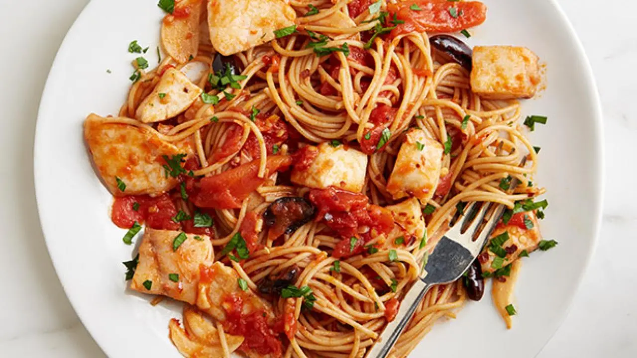 Fish pasta recipes discount