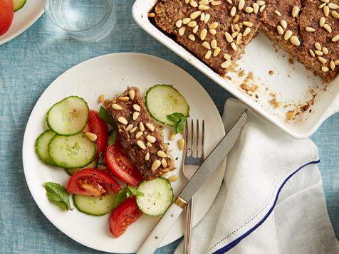 Whole-Grain Greek Meatloaf