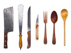 Rustic utensil set
