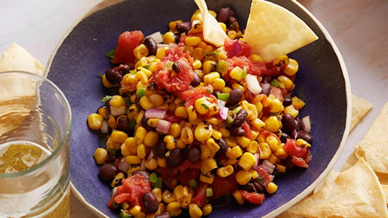 Sandra's Corn and Bean Salsa