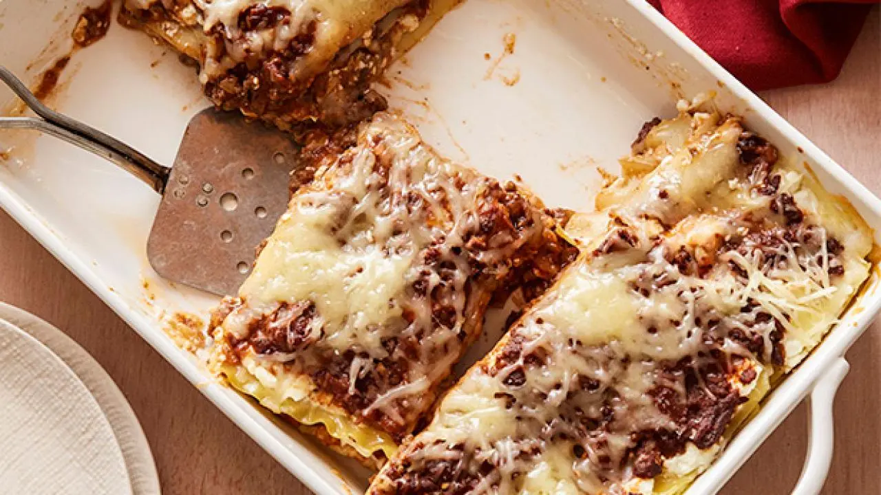 Sandra Lee's Lasagna