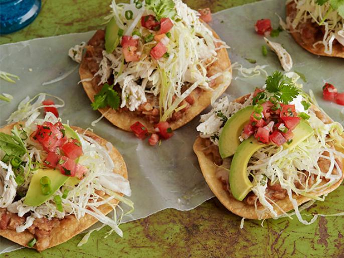 Chicken Tostadas Recipe | Food Network Kitchen | Food Network