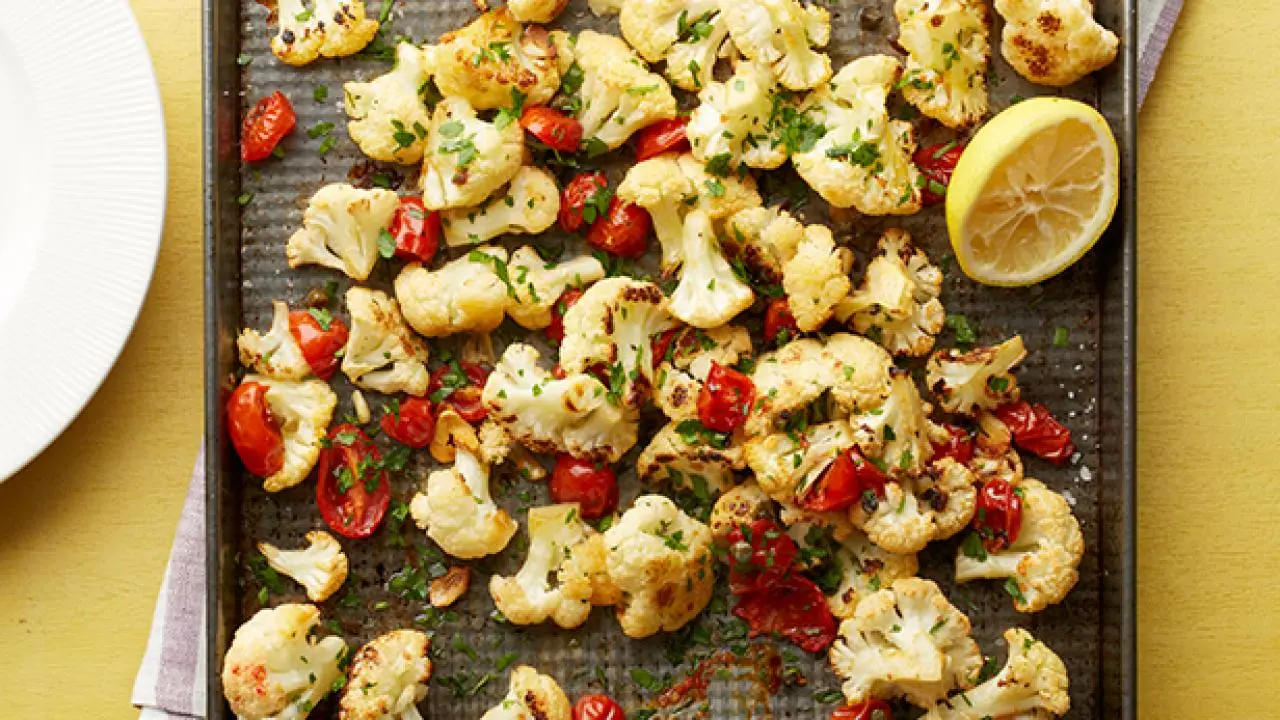 Roasted Italian Cauliflower