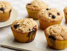 We love the whole wheat pastry flour in this muffin. Lower in gluten than regular white flour, it ups the fiber and provides tenderness.