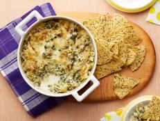 Food Network's Kale and Artichoke Dip