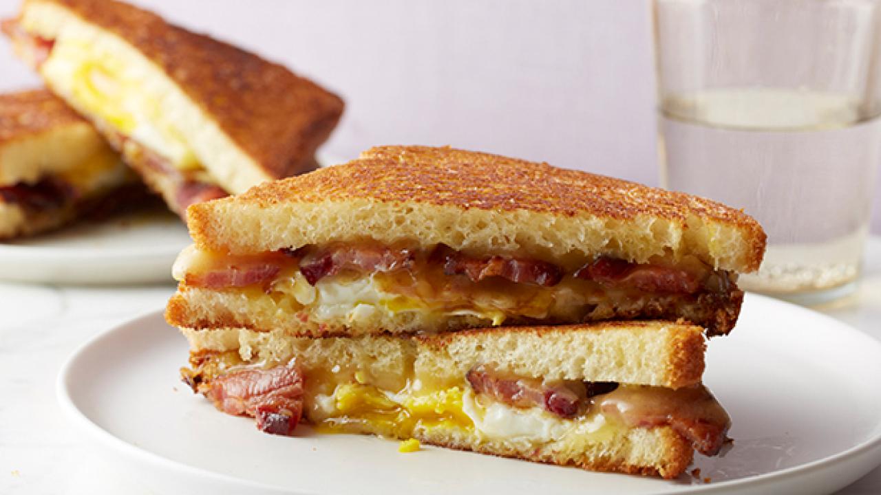 Bacon and Egg Grilled Cheese
