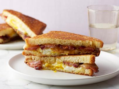 Food Network's Maple Bacon Grilled Cheese