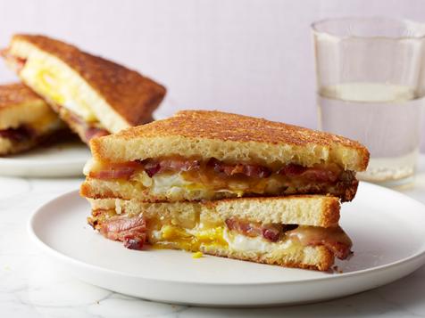 Bacon, Egg and Maple Grilled Cheese